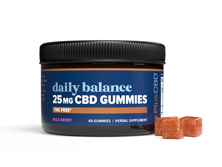 THC Free CBD Gummies 25mg